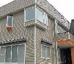 樹脂サイディング施工 ミリ☆カジ好夢店のインポートハウジング。樹脂サイディング,輸入建材リフォームのご紹介